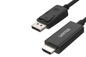 Kabel Unitek Dp/hdmi Męski 1.8m Y-5118ca Box