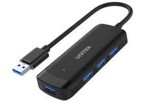 Hub Unitek H1111d Usb-a 4xusb 3.1 Gen1 Microusb Aktywny