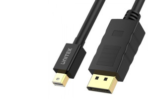 Kabel Unitek Minidisplayport (m)-displayport (m) 2m Y-c611bk