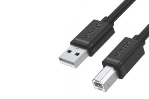Kabel Unitek Usb 2.0 Usb-usb A-b M/m 5m Black Y-c421gbk