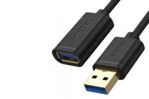 Kabel Unitek Przedłużacz Usb 3.0 Am-af 1.5m Y-c458gbk