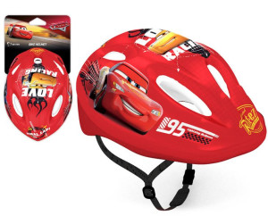 Kask rowerowy CARS ZYGZAK dla dzieci 52-56cm