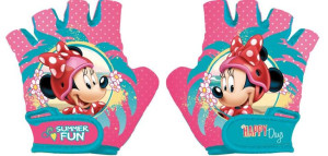 Rękawiczki na rower MINNIE MOUSE rozm. S dla dzieci