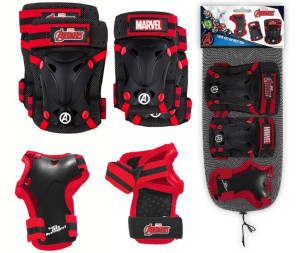Zestaw Ochraniacze AVENGERS Kolana Łokcie Nadgarstki dla dzieci