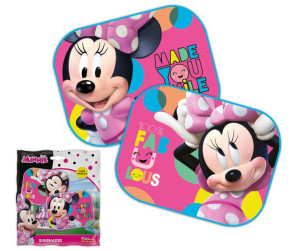 Zasłonki przeciwsłoneczne boczne MINNIE MOUSE 2szt. 44x35cm