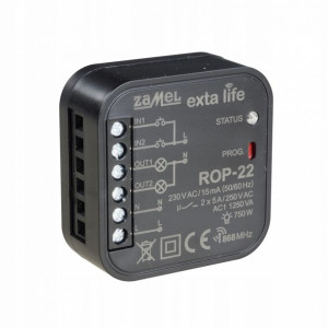 Odbiornik radiowy 2-kan. ROP-22 ZAMEL Extra Life