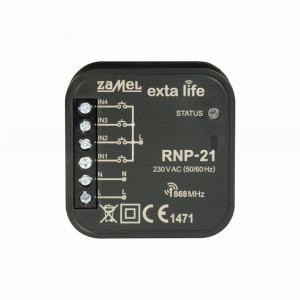 Radiowy nadajnik 4-kanałowy RNP-21 EXTA LIFE ZAMEL