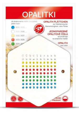 OPALITKI polskie 5 KOLORÓW PO 20 numerów