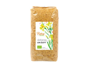 Ekologiczny Len Złoty Złocisty 1kg Bio Batom