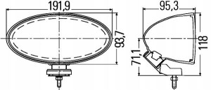 Hella 1fb 007 892-071 Reflektor