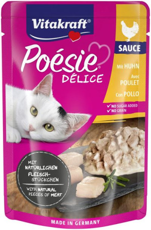 VITAKRAFT Kot Poesie Saszetka Kurczak w Sosie 85g