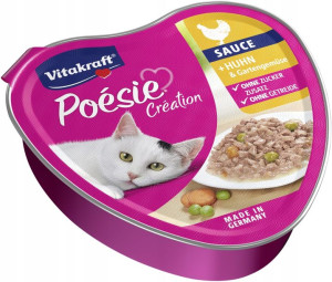 VITAKRAFT Kot Poesie Sos kurczak z warzywami 85g
