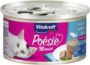 VITAKRAFT Poesie Mus Łosoś 85g karma dla kota