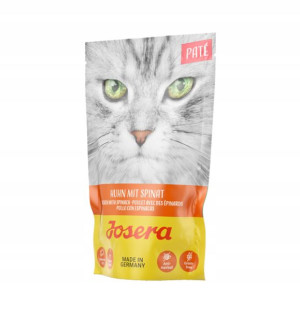 JOSERA Pate Karma dla kota kurczak szpinak 85g
