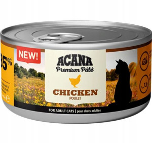 ACANA Premium Pate Kurczak karma dla kota 85g