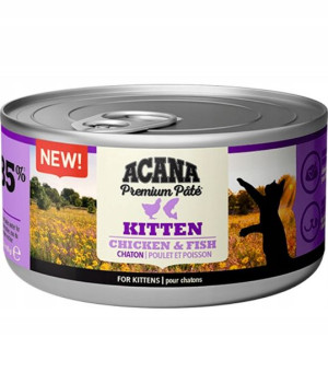 ACANA Premium Pate kurczak i ryba dla kociąt 85 g