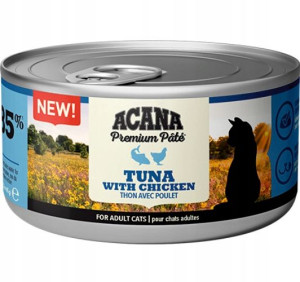 ACANA Premium Pate tuńczyk i kurczak dla kota 85 g