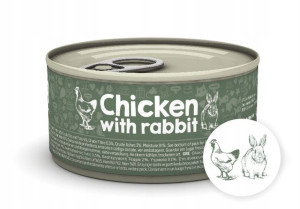 Naturea Cat Chicken Rabbit mokra karma 85 g