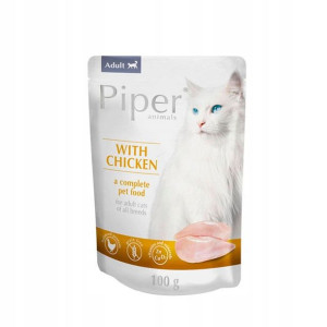 Dolina Noteci Piper dla kota z kurczakiem 100g
