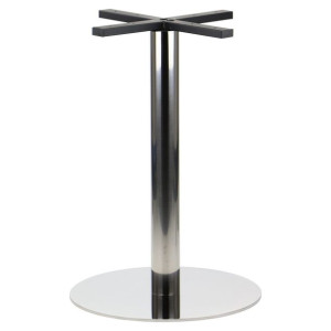 Podstawa stelaż stołu stolika  SH-3001-6/P polerowana - ∅ 49,5 cm