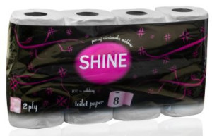 Papier Toaletowy Biały Shine A'8