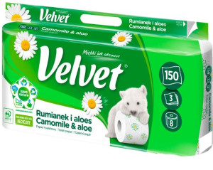 Papier Toaletowy Velvet A'8 Rumianek