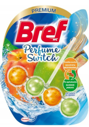 Bref Perfume Switch  Koszyk Do Wc 50G Brzoskwinia