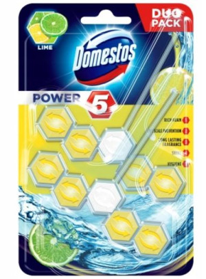 Kostka Do Wc Domestos 2X55G Lime