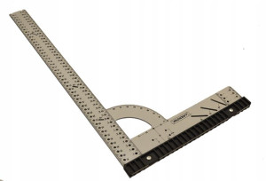 Duży Multifunkcyjny Kątownik Stalowy 500x280mm