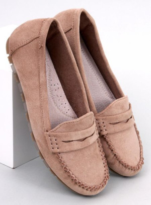 Mokasyny damskie zamszowe ANAYA KHAKI 38
