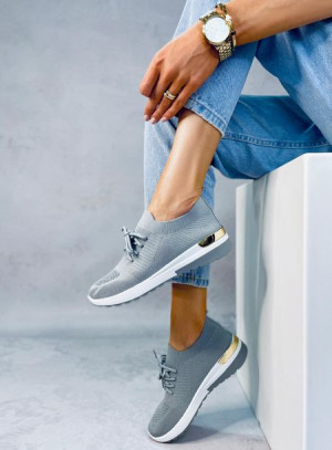 Buty sportowe skarpetkowe WELO GREY 37