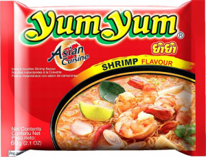 Yum Yum o smaku krewetkowym z makaronem 60 g