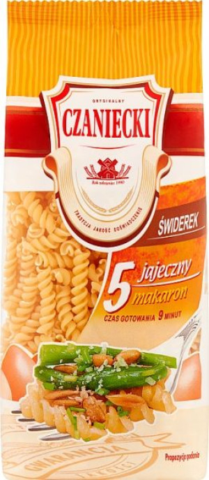 Czaniecki Makaron Świderek 250g