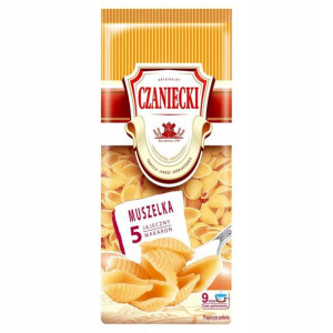Czaniecki Makaron Muszelka Duża 250g