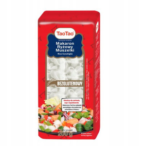 Tao Tao Makaron Ryżowy Muszelki 200g