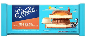 Wedel Czekolada Mleczna o Smaku Creme Brule 289g