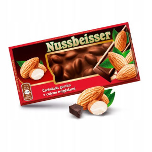 Alpen Gold Czekolada Nussbeisser Gorzka z Migdałam