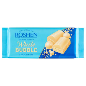 Roshen Czekolada Bąbelkowa Biała 80g