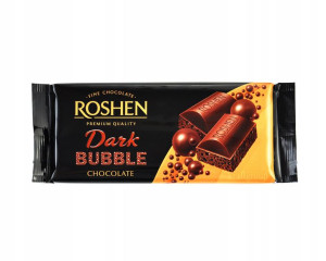 Roshen Czekolada Bąbelkowa Gorzka 80g