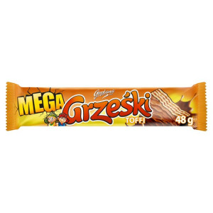 Goplana Mega Grześki Toffi w Czekoladzie 48g