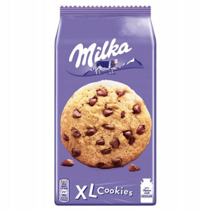 Milka XL Cookies Choco Ciastka z Czekoladą 184g