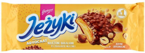 Goplana Jeżyki Advocat w Mlecznej Czekoladzie 140g