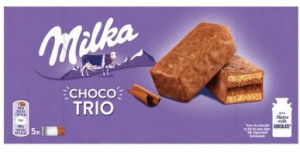 Milka Choco Trio Biszkopty w Czekoladzie 150g
