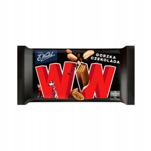 Wedel Wafelek WW Dark Gorzka Czekolada 47g