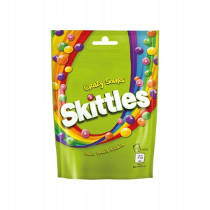 Skittles Crazy Sours cukierki 174g