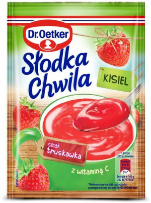 Dr.Oetker SŁodka Chwila Kisiel Truskawkowy 30g