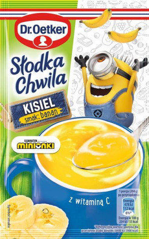 Dr. Oetker Kisiel Sł. Chwila Minionki Bananowy 29g