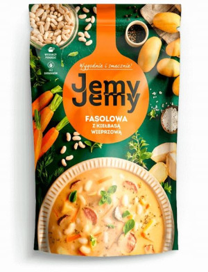 JemyJemy Zupa Fasolowa z Kiełbasą 450g