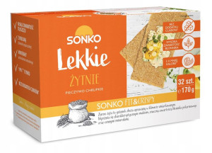 Sonko Pieczywo Lekkie Żytnie 170g