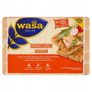 Wasa Pieczywo Chrupkie Folia Graham 195g
